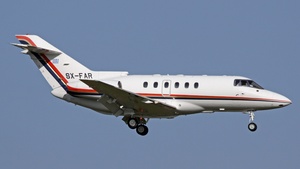 Photo of SX-FAR - Hawker Beechcraft 800XP operated by First Airways