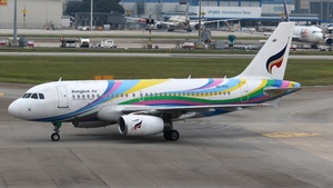 Photo of HS-PGY - Airbus A319-132 operated by Bangkok Airways