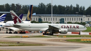 Photo of A7-BFZ - Boeing 777-F operated by Qatar Airways Cargo