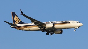 Photo of 9V-MBK - Boeing 737 MAX 8 operated by Singapore Airlines