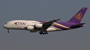 Photo of HS-TUB - Airbus A380-841 operated by Thai Airways International