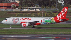 Photo of PK-AXU - Airbus A320-216 operated by Indonesia AirAsia