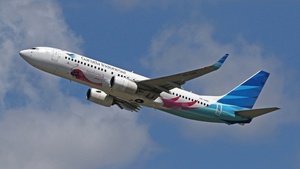 Photo of PK-GNR - Boeing 737-8U3 operated by Garuda Indonesia