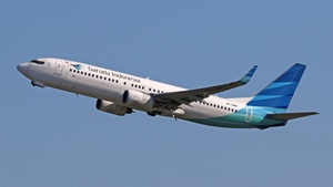 Photo of PK-GMF - Boeing 737-8U3 operated by Garuda Indonesia