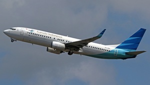 Photo of PK-GMX - Boeing 737-8U3 operated by Garuda Indonesia