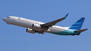 Photo of PK-GNT - Boeing 737-8U3 operated by Garuda Indonesia
