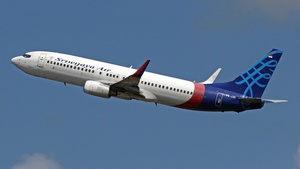 Photo of PK-CRI - Boeing 737-86N operated by Sriwijaya Air