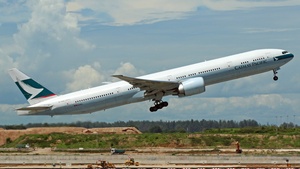 Photo of B-KQG - Boeing 777-367(ER) operated by Cathay Pacific Airways