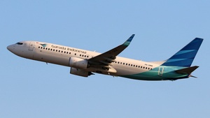 Photo of PK-GMW - Boeing 737-8U3 operated by Garuda Indonesia