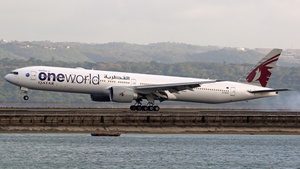 Photo of A7-BAA - Boeing 777-3DZ(ER) operated by Qatar Airways
