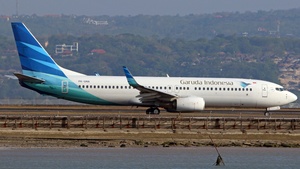 Photo of PK-GNA - Boeing 737-8U3 operated by Garuda Indonesia