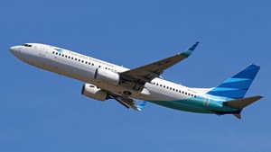 Photo of PK-GNV - Boeing 737-8U3 operated by Garuda Indonesia