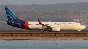 Photo of PK-CMU - Boeing 737-86N operated by Sriwijaya Air