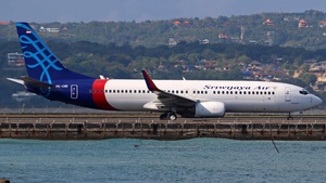 Photo of PK-CMI - Boeing 737-8Q8 operated by Sriwijaya Air