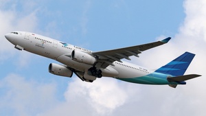 Photo of PK-GPM - Airbus A330-243 operated by Garuda Indonesia