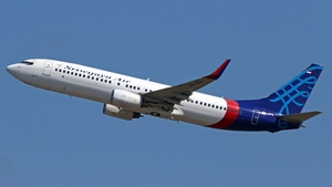 Photo of PK-CRA - Boeing 737-86N operated by Sriwijaya Air