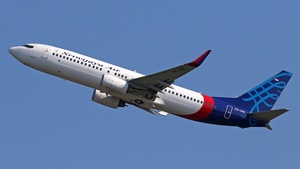 Photo of PK-CRE - Boeing 737-86N operated by Sriwijaya Air