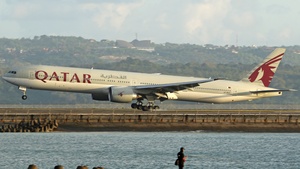 Photo of A7-BAX - Boeing 777-3DZ(ER) operated by Qatar Airways