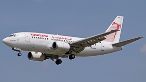 Photo of TS-IOH - Boeing 737-5H3 operated by Tunisair