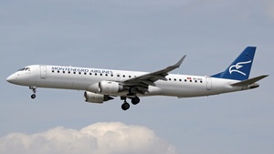 Photo of 4O-AOA - Embraer ERJ-195LR operated by Montenegro Airlines