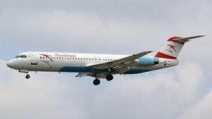 Photo of OE-LVO - Fokker 100 operated by Austrian Airlines