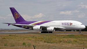 Photo of HS-TUE - Airbus A380-841 operated by Thai Airways International
