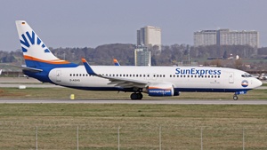 Photo of D-ASXG - Boeing 737-8CX operated by SunExpress Germany