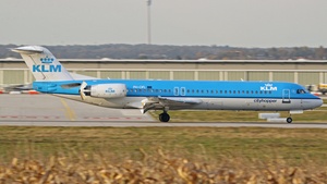 Photo of PH-OFL - Fokker 100 operated by KLM Cityhopper