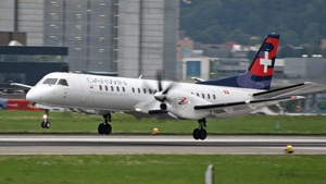 Photo of HB-IZJ - Saab 2000 operated by Darwin Airline