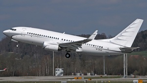 Photo of M-URUS - Boeing 737-7GC(BBJ) operated by Global Jet Luxembourg