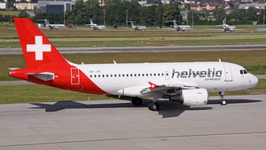 Photo of HB-JVK - Airbus A319-112 operated by Helvetic Airways