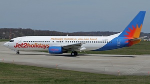 Photo of G-GDFF - Boeing 737-85P operated by Jet2