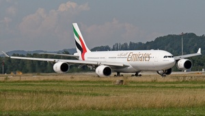 Photo of A6-ERD - Airbus A340-541 operated by Emirates