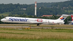 Photo of EC-HHF - McDonnell Douglas MD-82 operated by Spanair