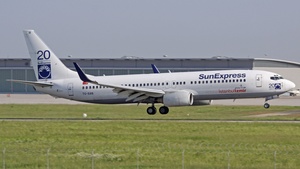 Photo of TC-SUO - Boeing 737-86Q operated by SunExpress