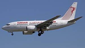 Photo of TS-IOK - Boeing 737-6H3 operated by Tunisair