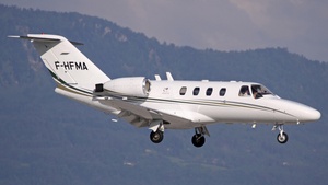 Photo of F-HFMA - Cessna 525 CitationJet CJ1 operated by Fleet Management Airways