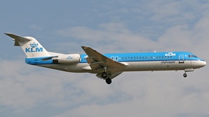 Photo of PH-OFO - Fokker 100 operated by KLM Cityhopper