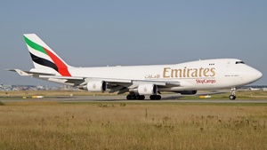 Photo of OO-THD - Boeing 747-4HAF(ER) operated by Emirates SkyCargo (opb TNT Airways)