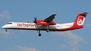 Photo of D-ABQB - Bombardier DHC-8-402 Dash 8 Q400 operated by Air Berlin (opb LGW Luftfahrtgesellschaft Walter)
