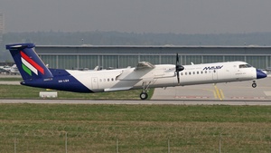 Photo of HA-LQA - Bombardier DHC-8-402 Dash 8 Q400 operated by Malév Hungarian Airlines