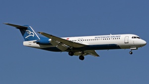 Photo of YU-AOK - Fokker 100 operated by Montenegro Airlines
