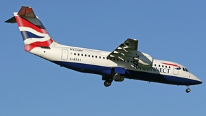 Photo of G-BZAX - British Aerospace Avro RJ100 operated by BA Connect