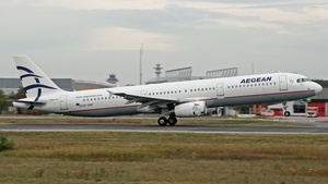 Photo of SX-DVP - Airbus A321-231 operated by Aegean Airlines