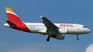 Photo of EC-MFO - Airbus A319-111 operated by Iberia