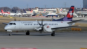 Photo of HB-IZX - Saab 2000 operated by Darwin Airline