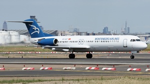 Photo of 4O-AOP - Fokker 100 operated by Montenegro Airlines