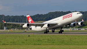 Photo of HB-JMK - Airbus A340-313 operated by Swiss International Air Lines