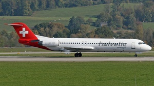 Photo of HB-JVC - Fokker 100 operated by Helvetic Airways