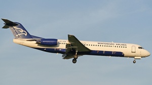 Photo of 4O-AOM - Fokker 100 operated by Montenegro Airlines